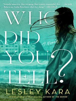 cover image of Who Did You Tell?